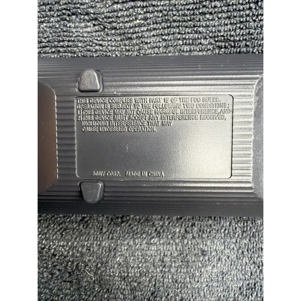 Sony Remote Control RMT-D243A for RDR-GX355 RDR-GX255 DVD Recorder Works OEM - Picture 7 of 8